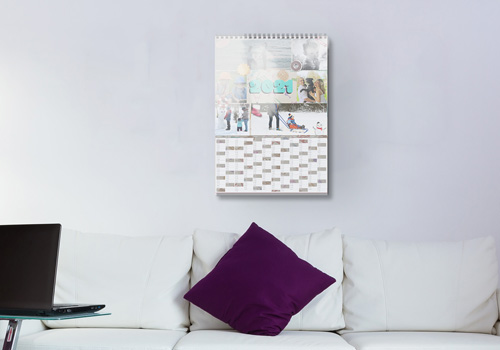 Il regalo perfetto per Natale? Un bellissimo calendario personalizzato monopagina. Crealo online su dovestampare.it e ricevilo direttamente a casa tua!